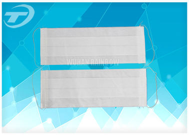 Medical Disposable 2 Ply Face Mask With Earloop / Filter Paper